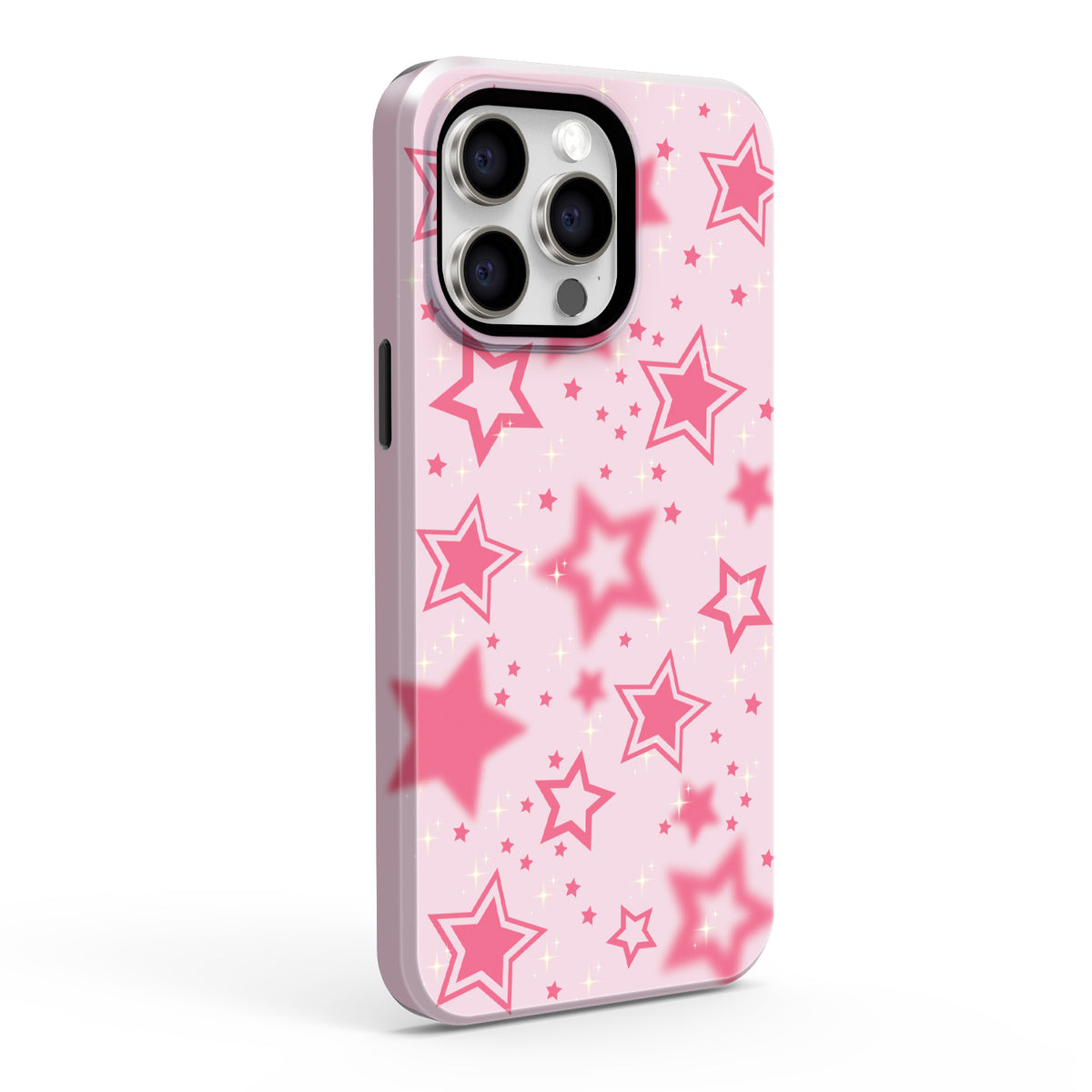 Starry Pink iPhone Case