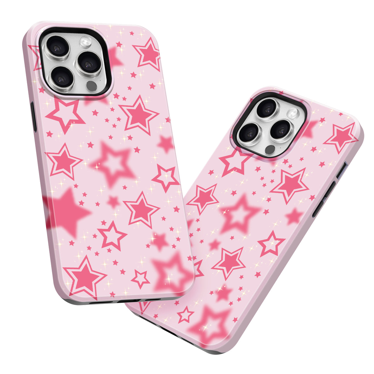 Starry Pink iPhone Case
