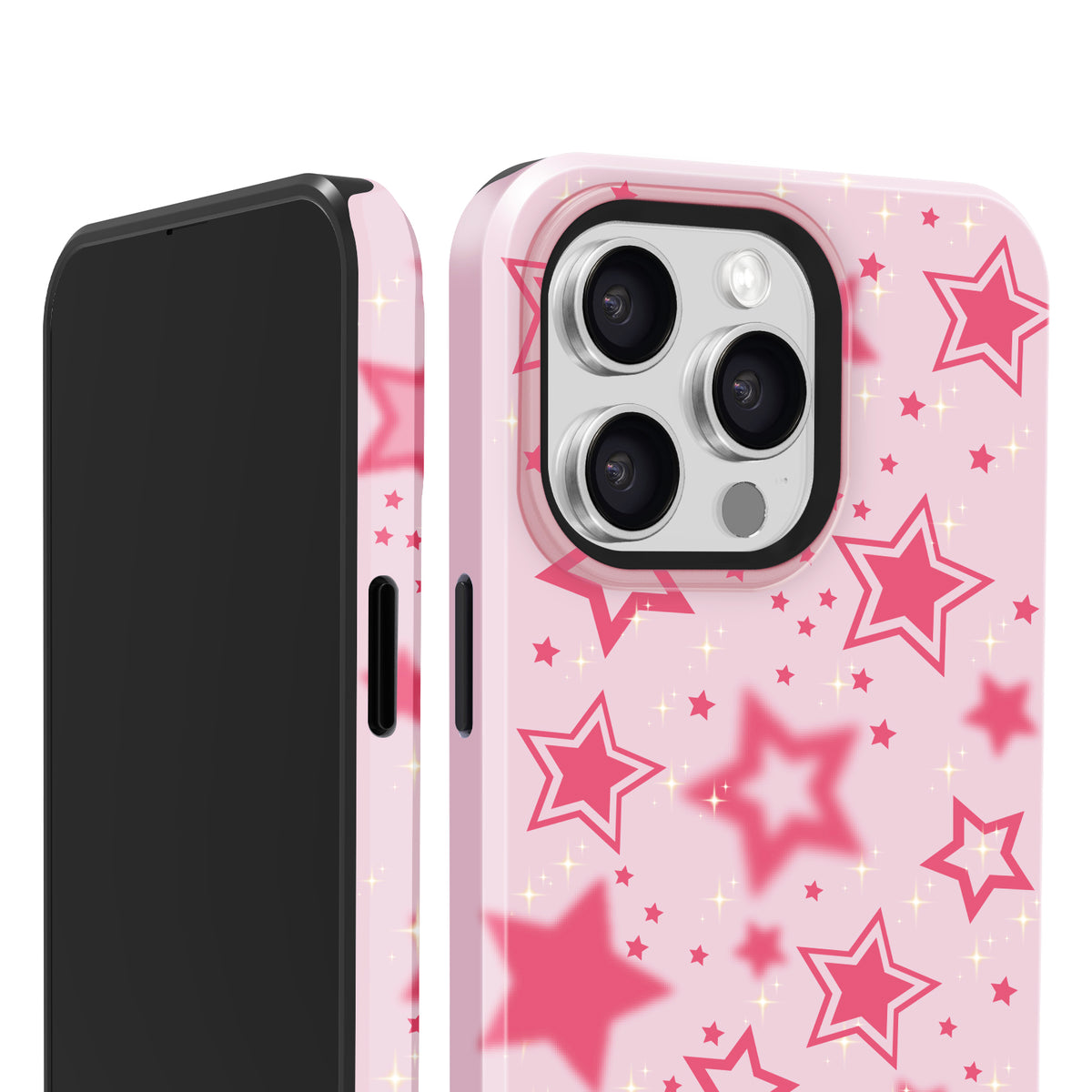 Starry Pink iPhone Case