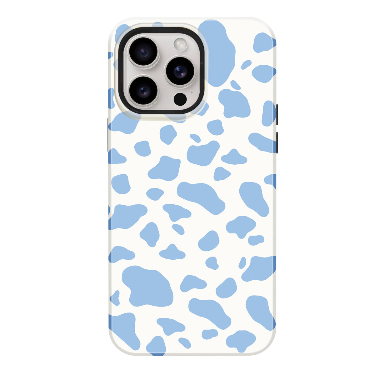 Moo-velous in Light Blue iPhone Case
