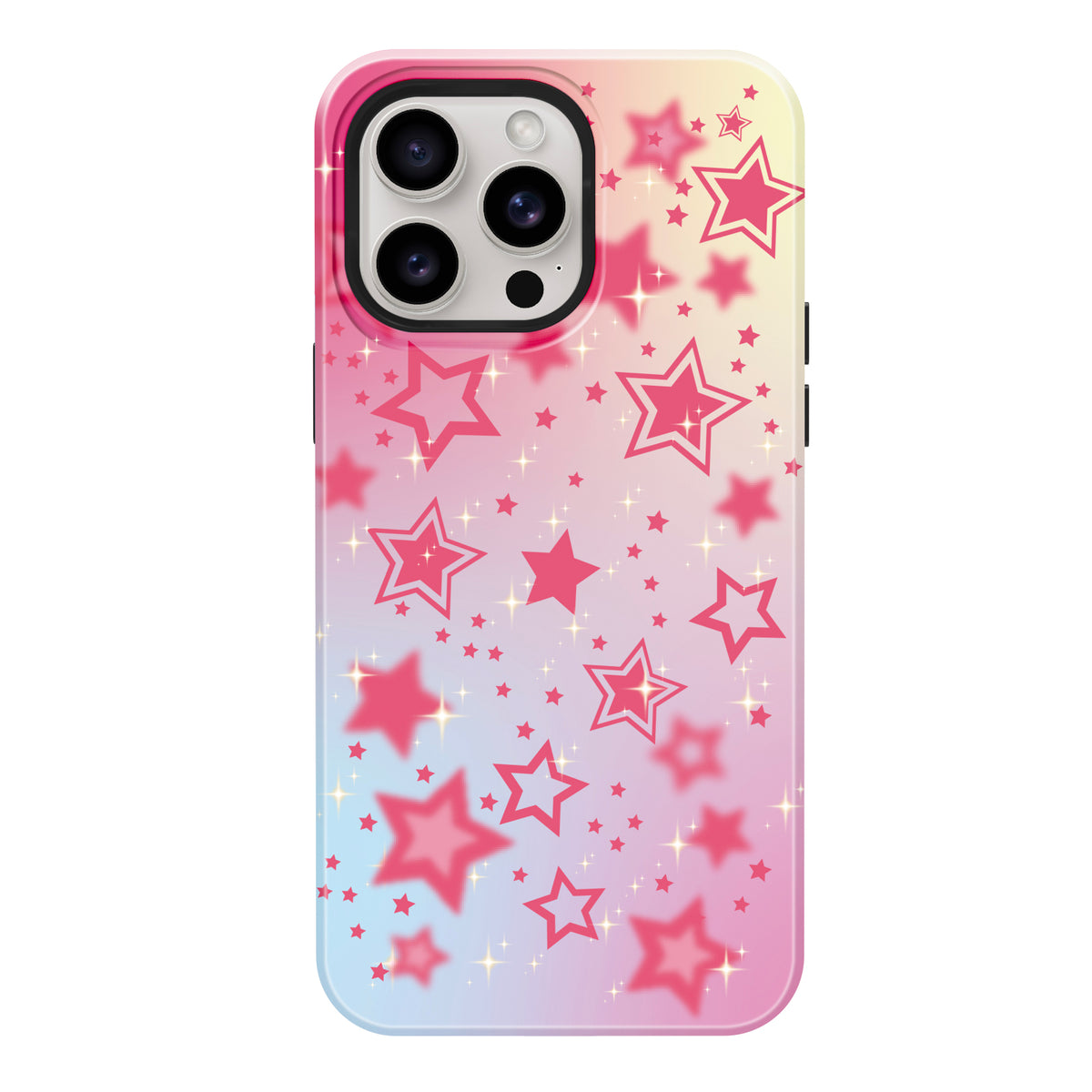 Starry Cotton Candy iPhone Case