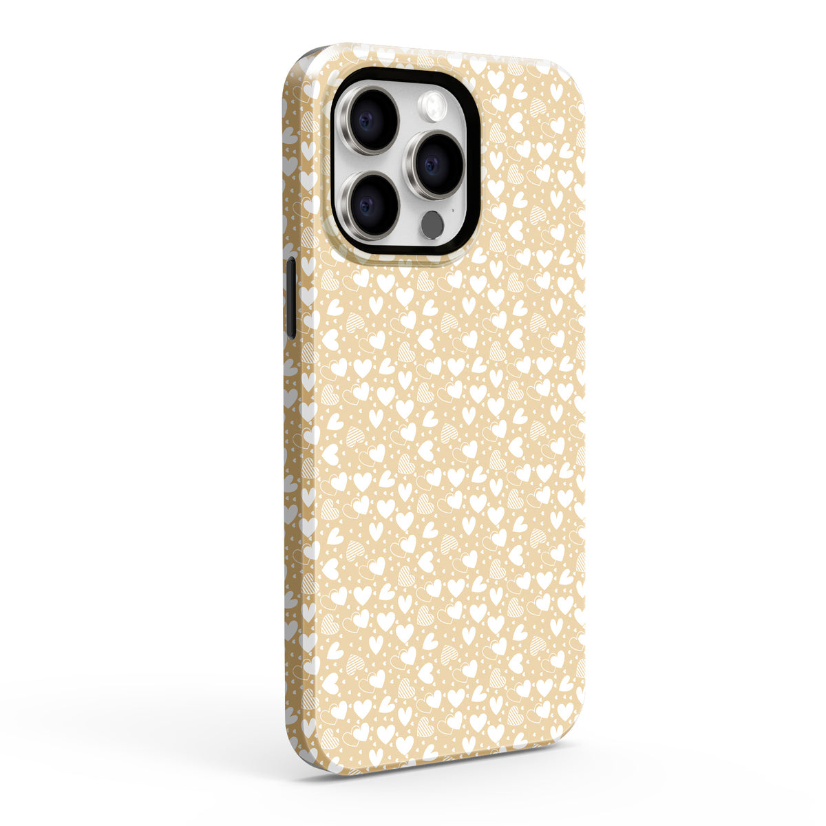 Vanilla Hearts iPhone Case
