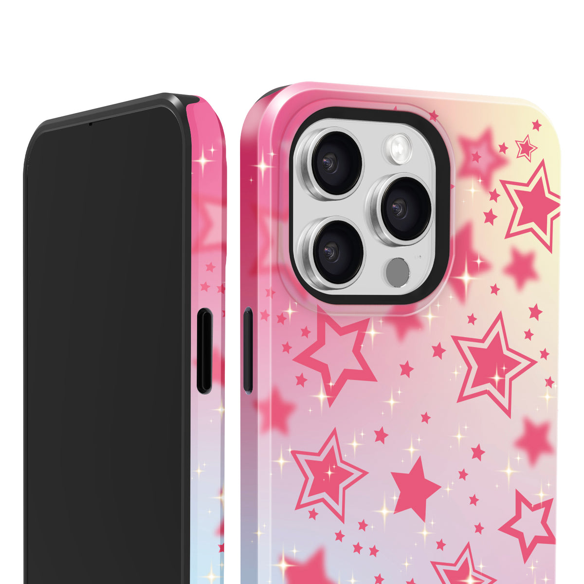 Starry Cotton Candy iPhone Case