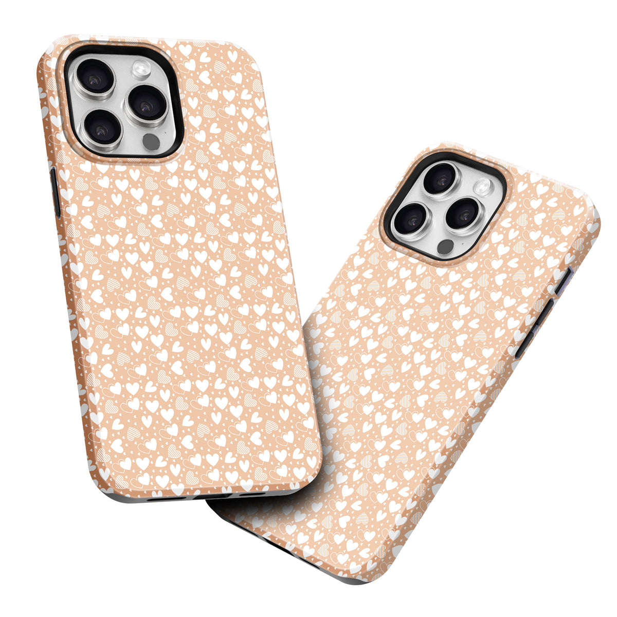 Creamy Heart iPhone Case