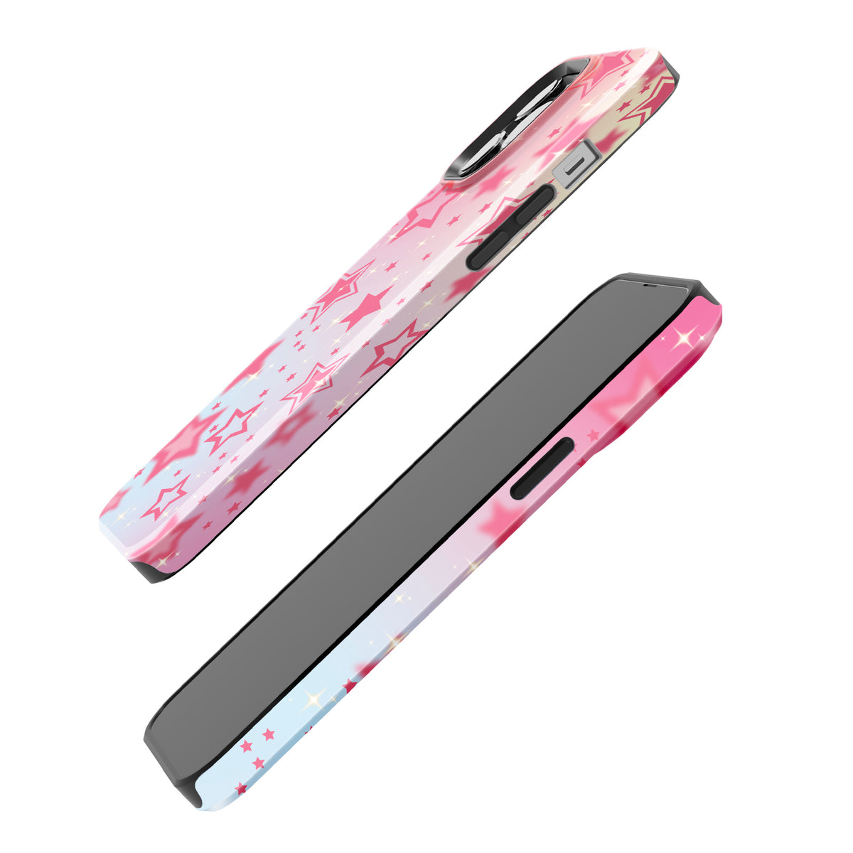 Starry Cotton Candy iPhone Case