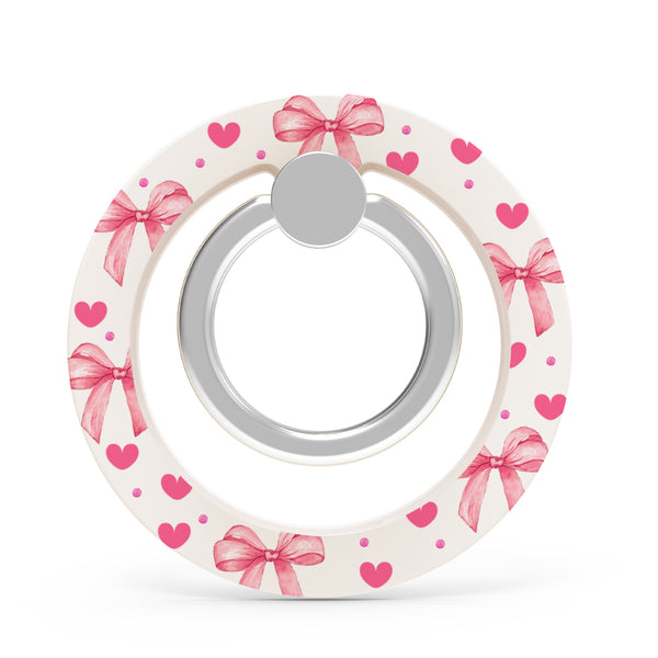 Bow Crush Magnetic Phone Ring Holder