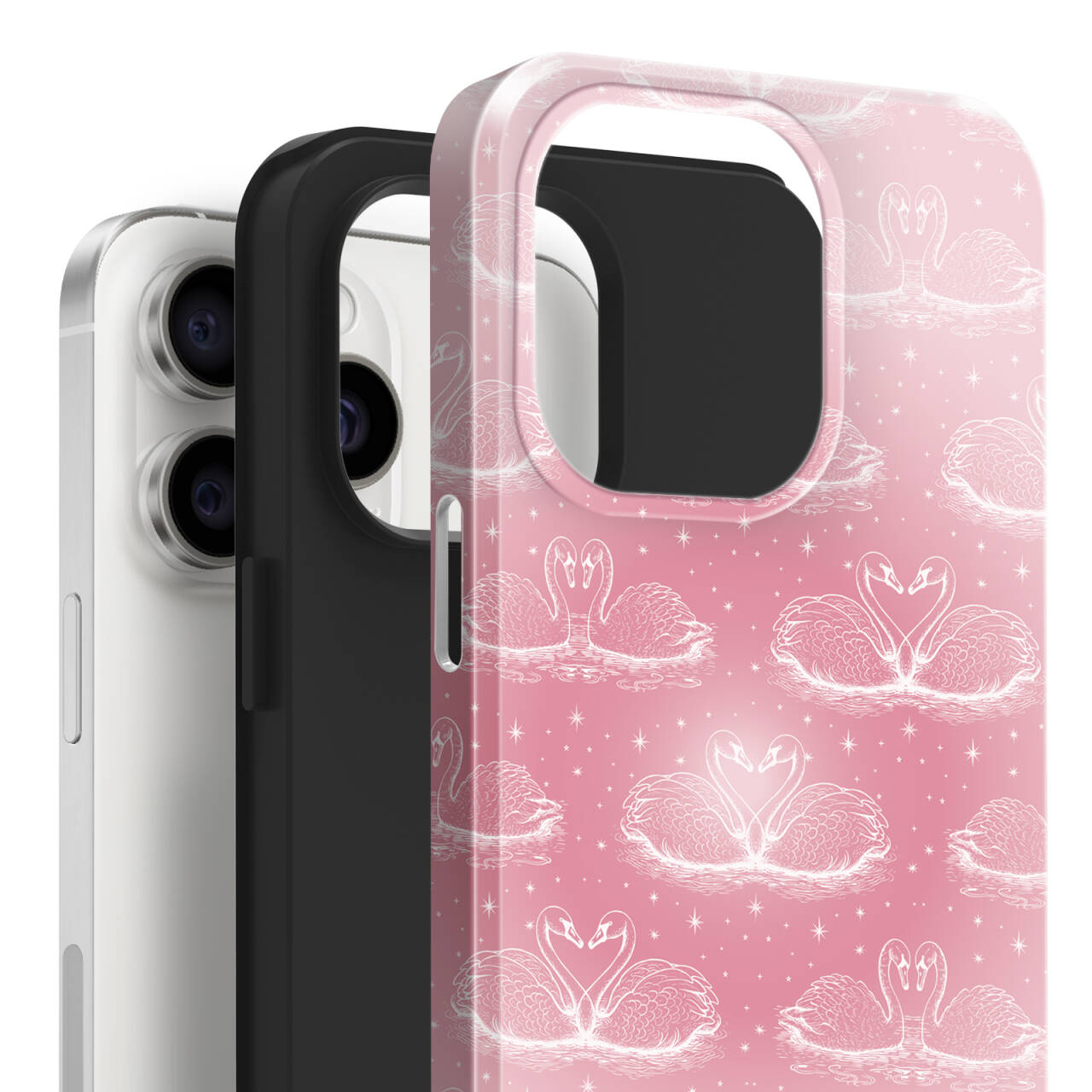 Swan Eternity iPhone Case Tough Case(No MagSafe) / iPhone 14 Swan Eternity iPhone Case Tough Case(No MagSafe) / iPhone 14