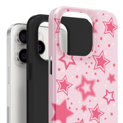 Starry Pink iPhone Case