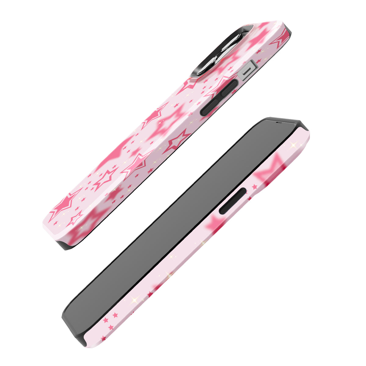 Starry Pink iPhone Case