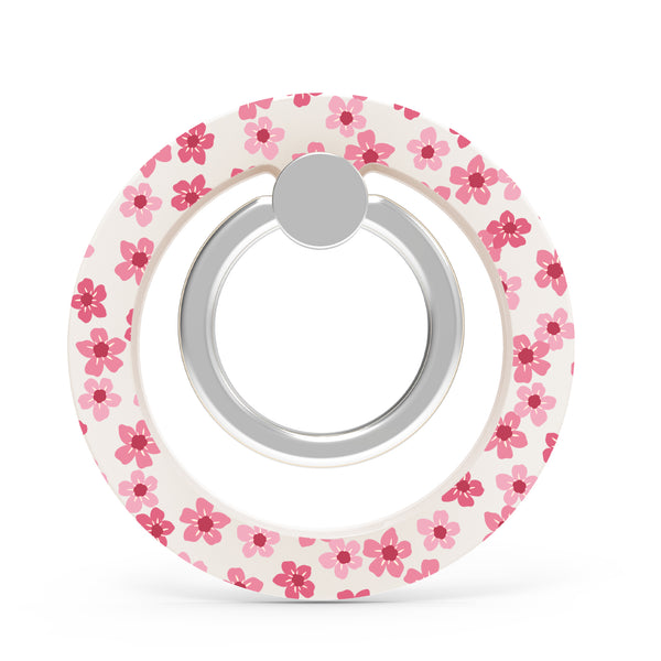 Beige Whispers Magnetic Phone Ring Holder