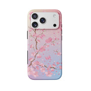 Sakura Breeze iPhone Case — iPhone 17 Pro white background