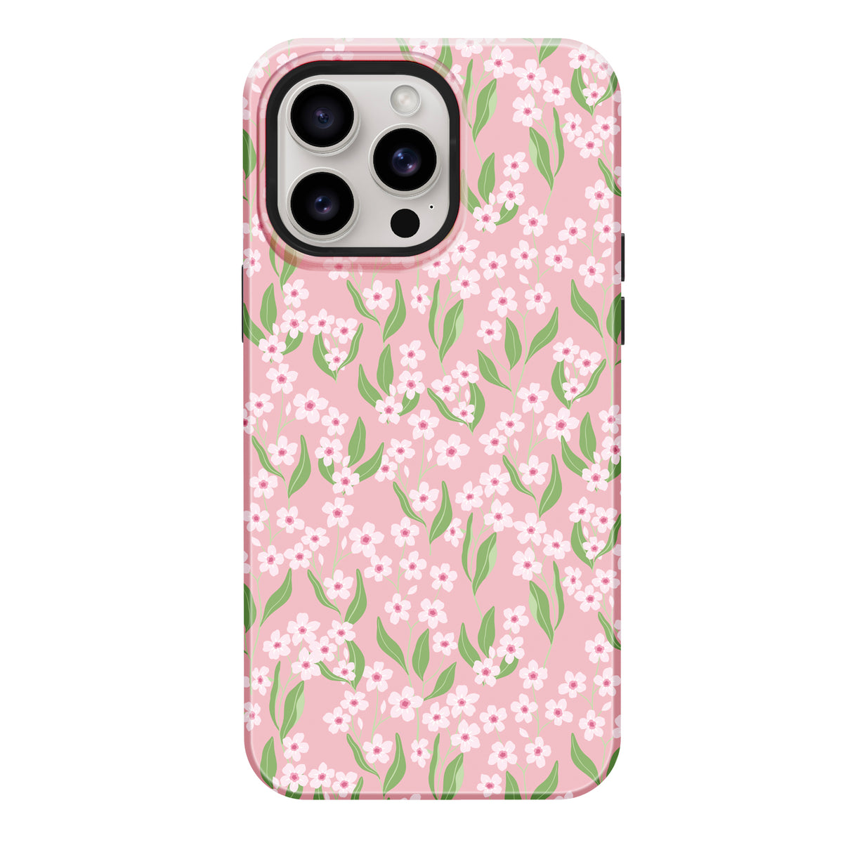 Leafy Blush iPhone Case