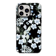 Midnight Petals iPhone Case