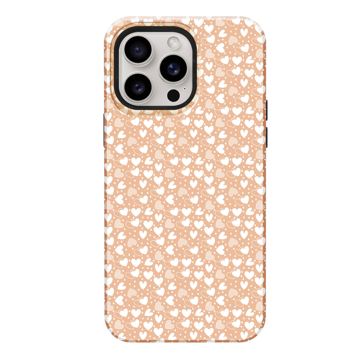 Creamy Heart iPhone Case