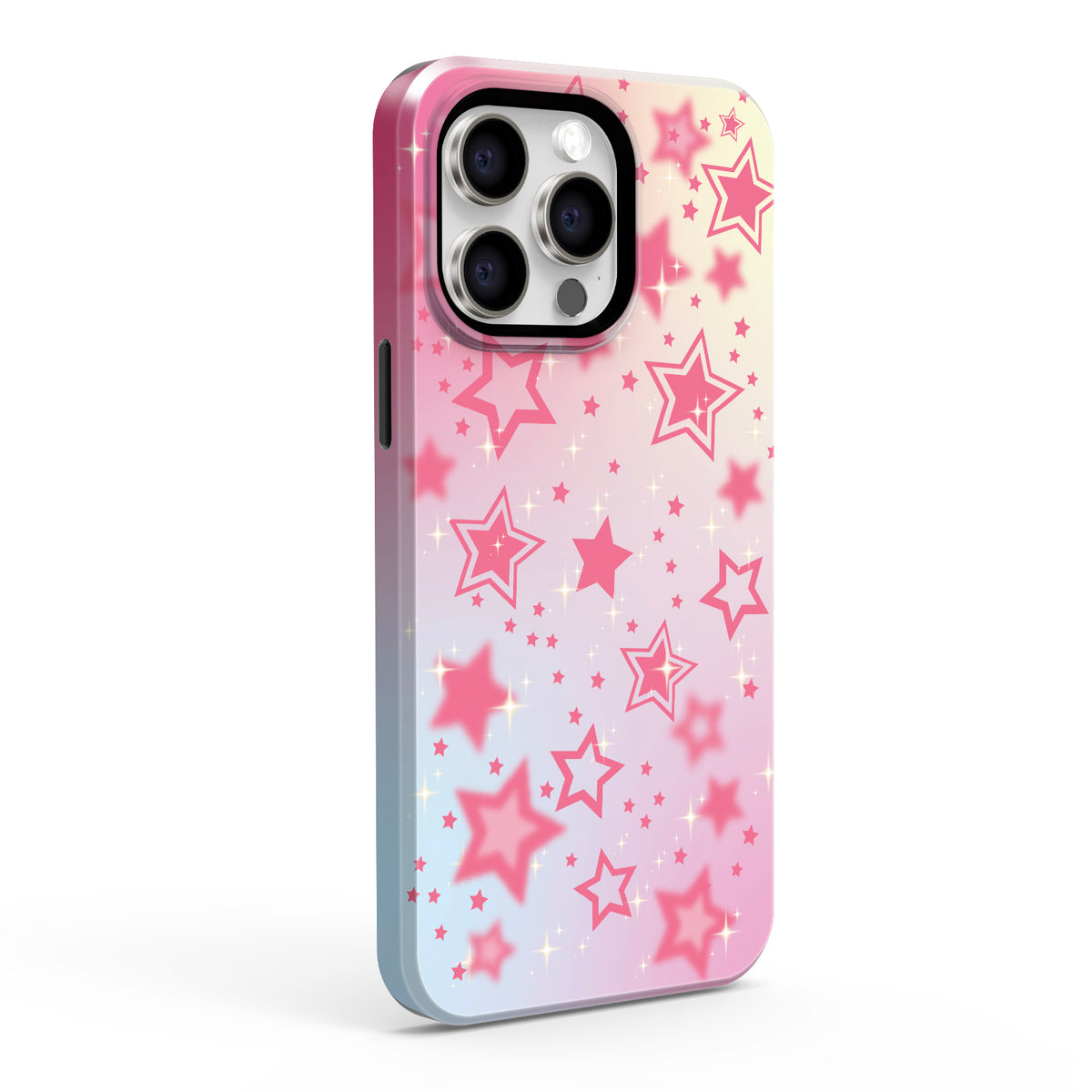 Starry Cotton Candy iPhone Case