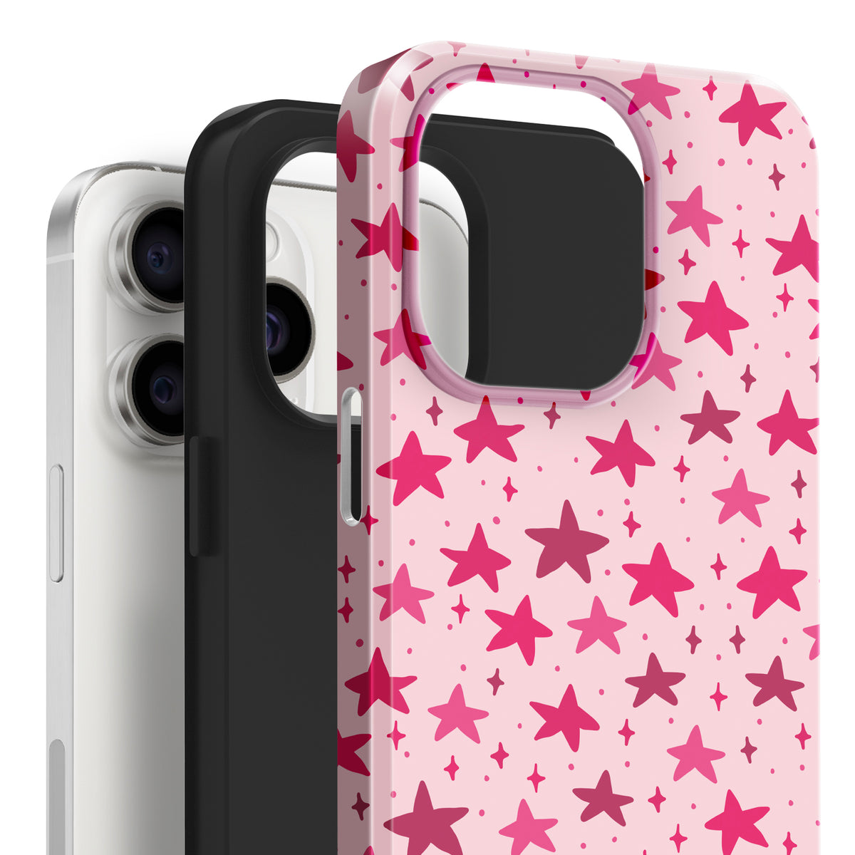 Rosy Stardust iPhone Case