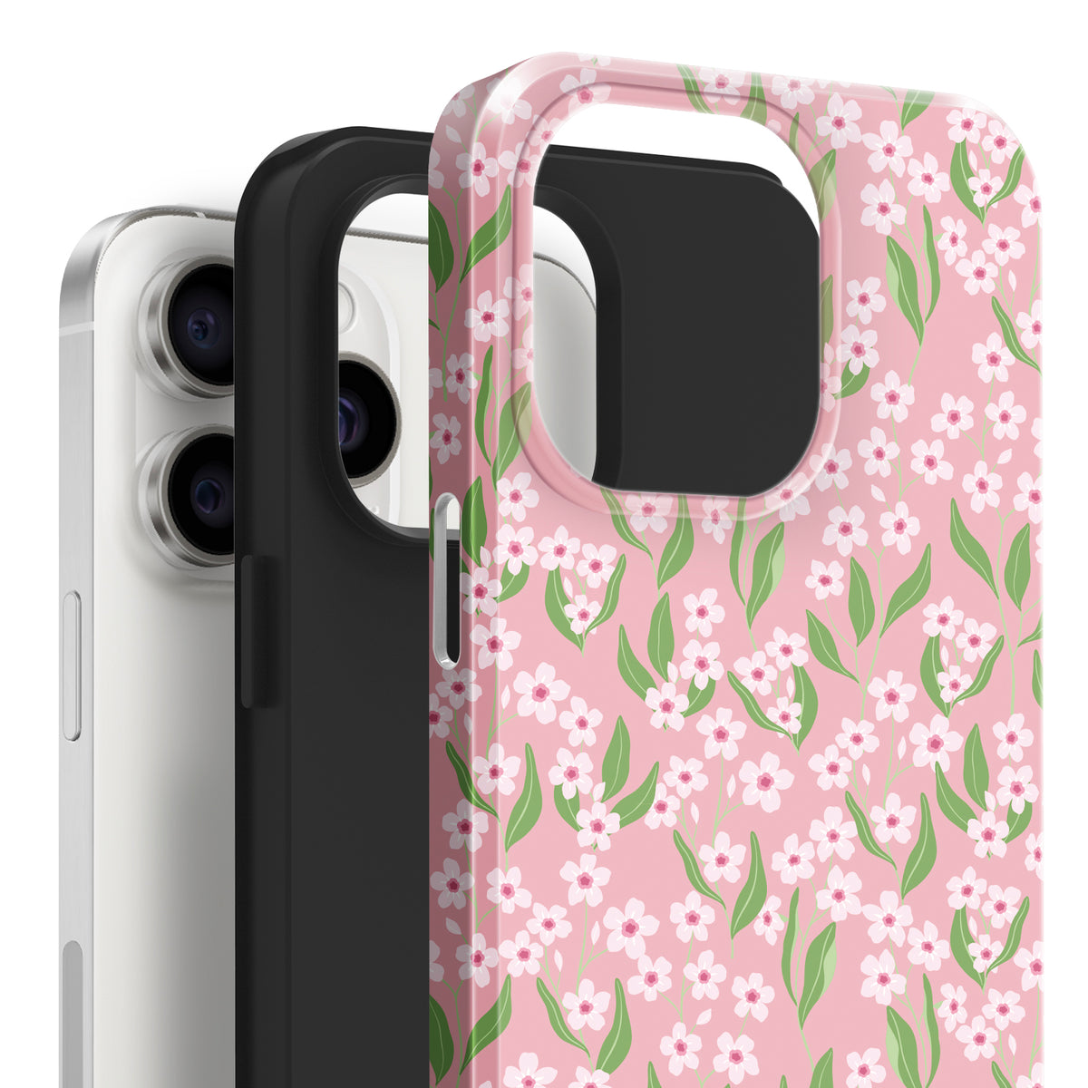 Leafy Blush iPhone Case