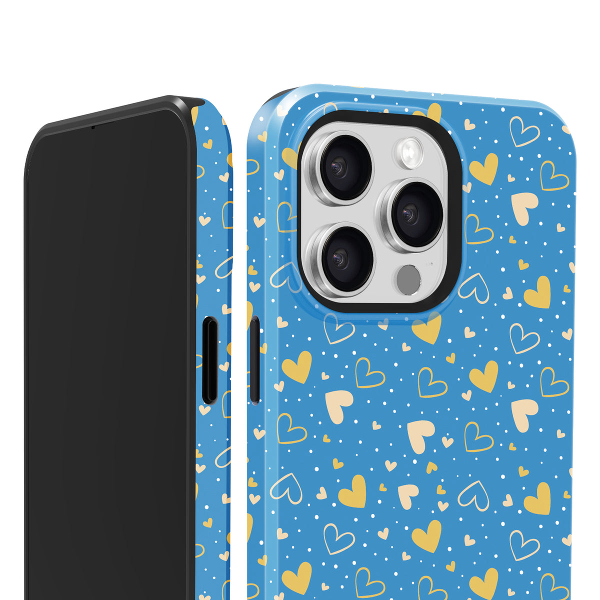 Bluish Love iPhone Case