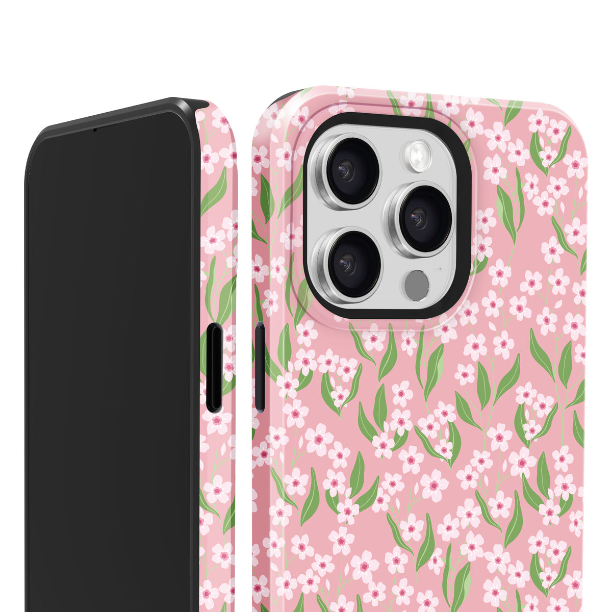 Leafy Blush iPhone Case