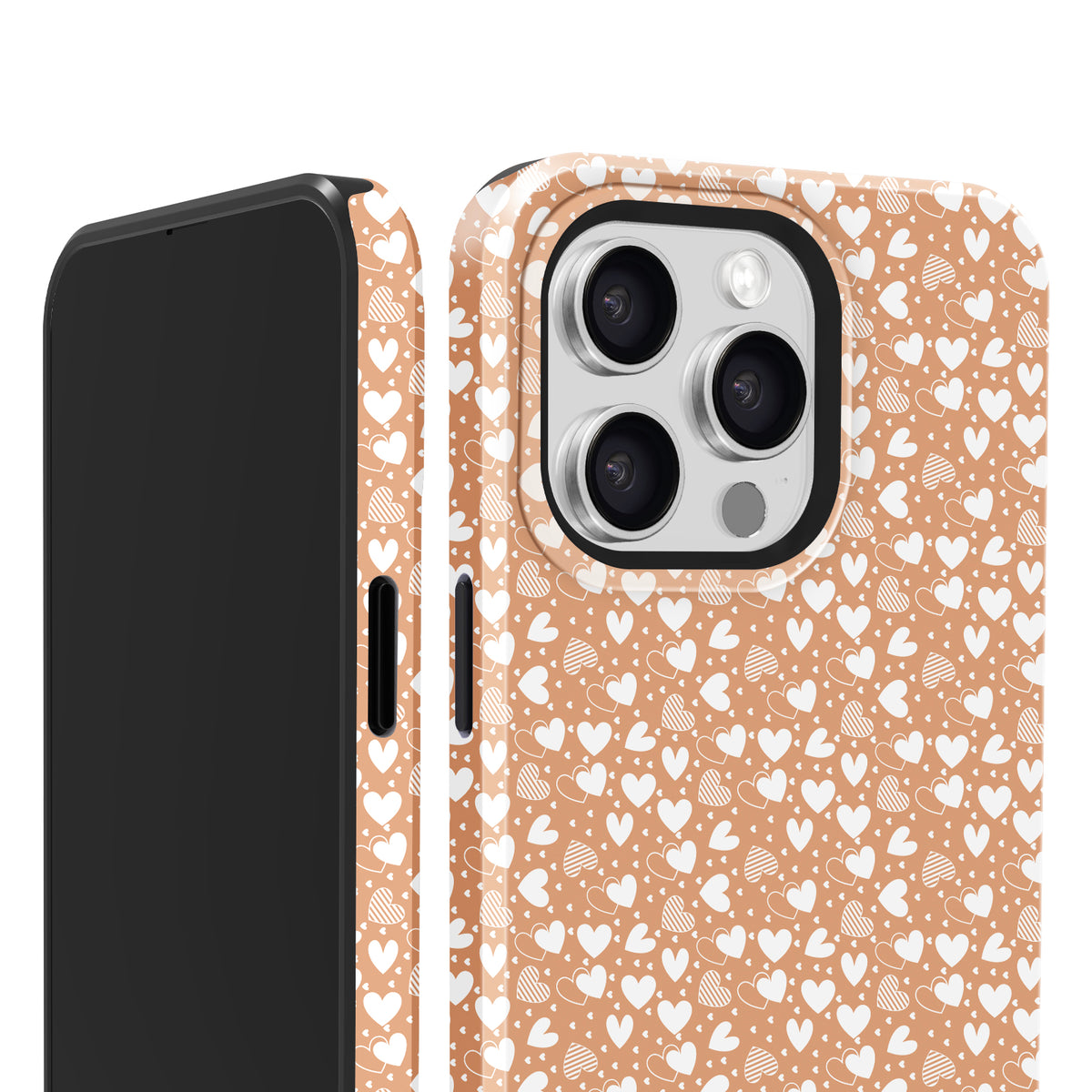 Creamy Heart iPhone Case