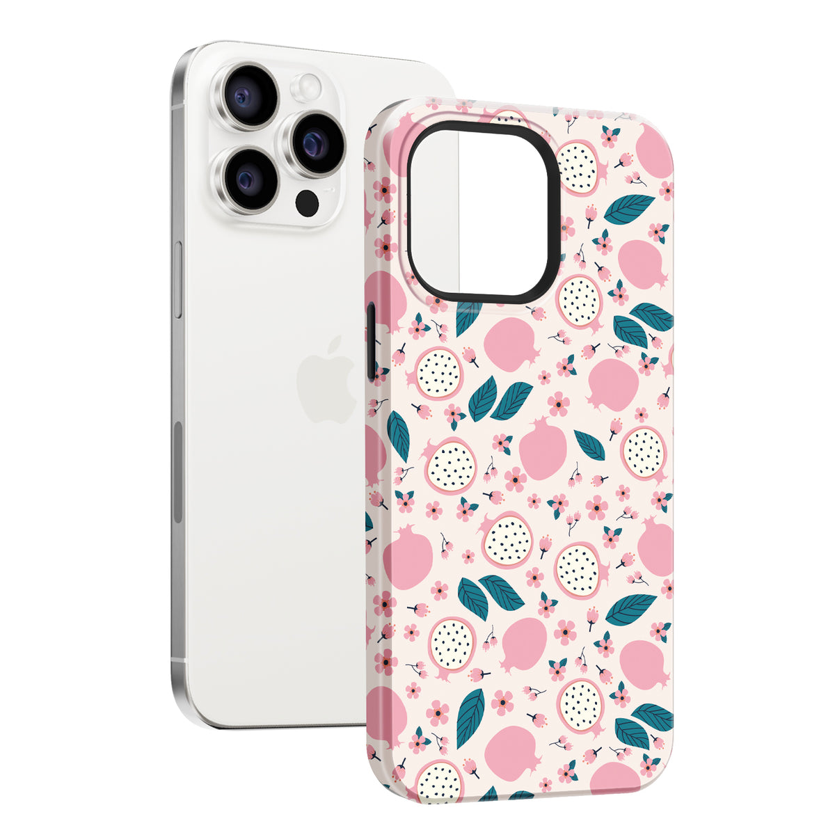 Blushing Pom iPhone Case